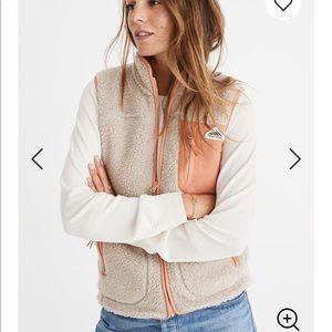 Madewell x Penfield Lucan fleece vest